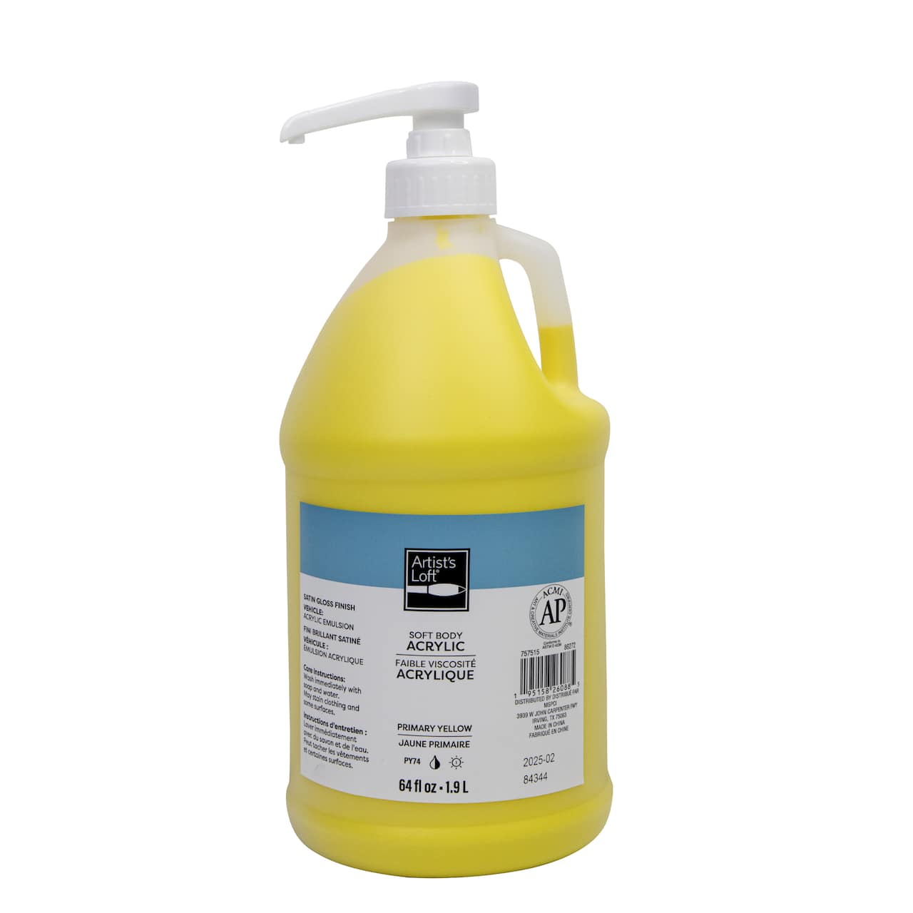 6 Pack: 64oz. Soft Body Acrylic Paint by Artist's Loft®
